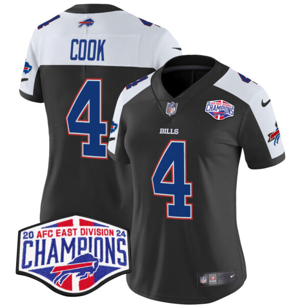 Women's Bills 2024 AFC East Division Champions Vapor Limited Jersey - All Stitched - Image 37
