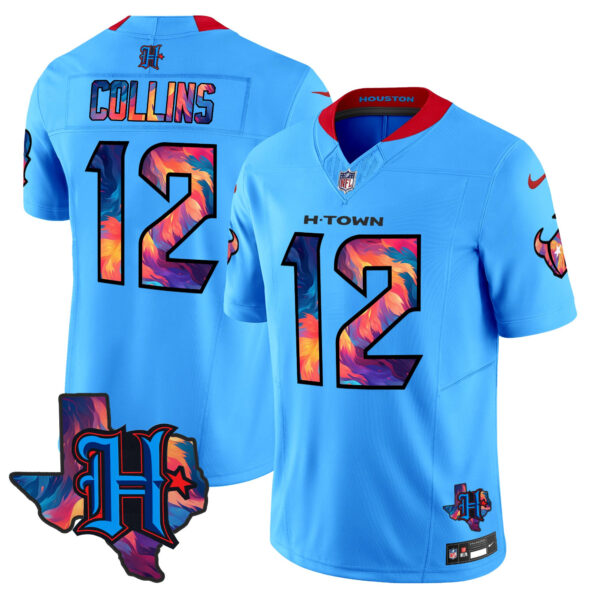 Men's Houston Texans 2024 Special Vapor Limited Jersey - All Stitched - Image 8