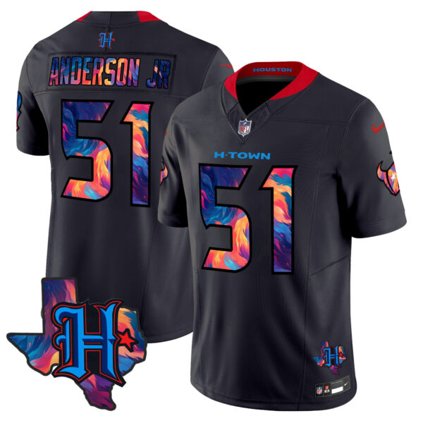 Men's Houston Texans 2024 Special Vapor Limited Jersey - All Stitched - Image 16
