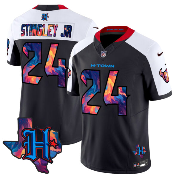 Men's Houston Texans 2024 Special Vapor Limited Jersey - All Stitched - Image 35