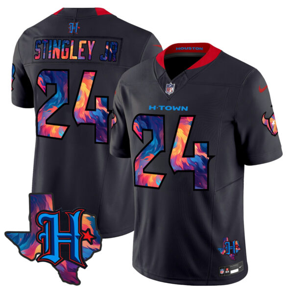 Men's Houston Texans 2024 Special Vapor Limited Jersey - All Stitched - Image 15