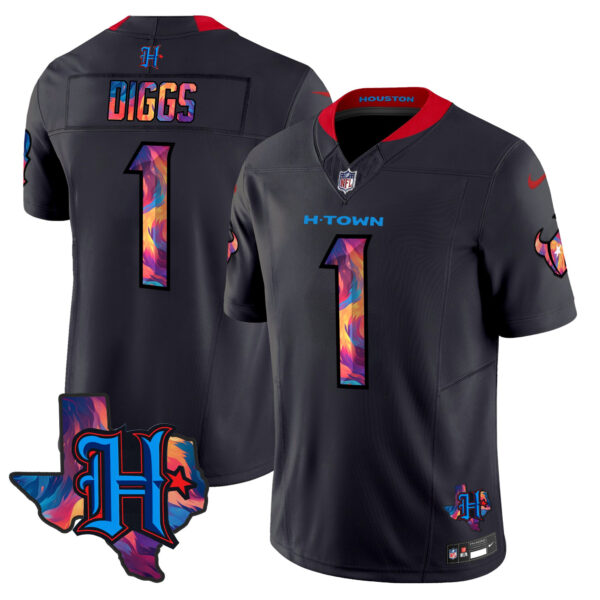 Men's Houston Texans 2024 Special Vapor Limited Jersey - All Stitched - Image 12