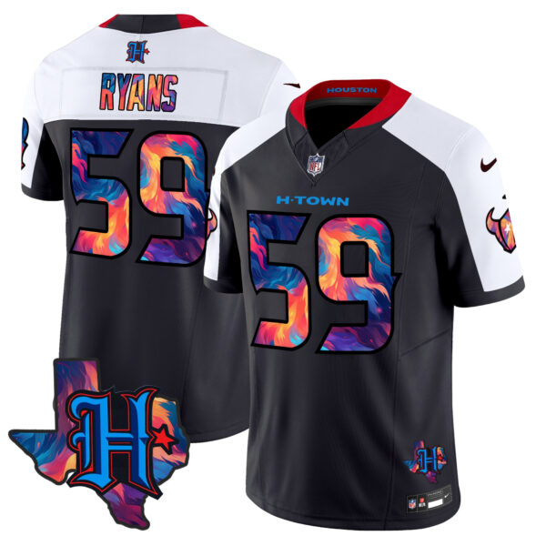 Men's Houston Texans 2024 Special Vapor Limited Jersey - All Stitched - Image 39