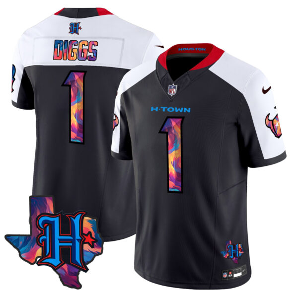 Men's Houston Texans 2024 Special Vapor Limited Jersey - All Stitched - Image 32
