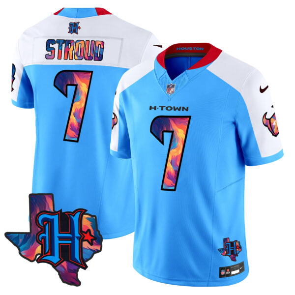 Men's Houston Texans 2024 Special Vapor Limited Jersey - All Stitched - Image 41