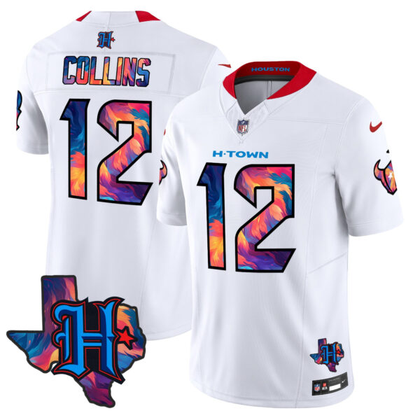 Men's Houston Texans 2024 Special Vapor Limited Jersey - All Stitched - Image 58