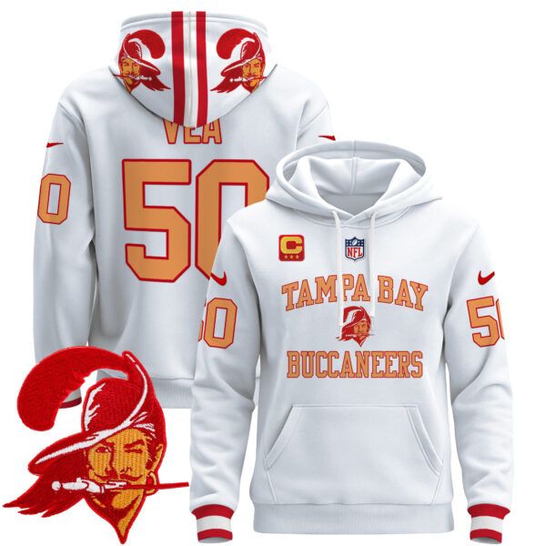 Men's Tampa Bay Buccaneers 2024 Pullover Hoodie V3 - All Stitched - Image 21