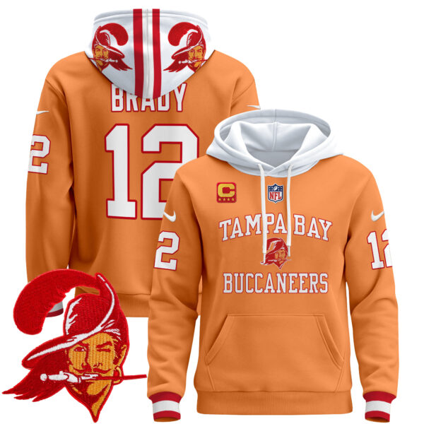 Men's Tampa Bay Buccaneers 2024 Pullover Hoodie V3 - All Stitched - Image 2