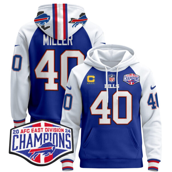 Men's Buffalo Bills 2024 Pullover Hoodie V2 - All Stitched - Image 31