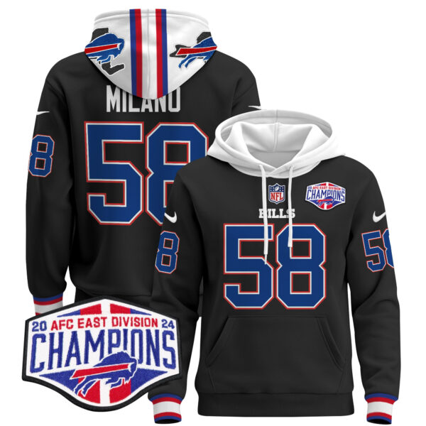 Men's Buffalo Bills 2024 Pullover Hoodie V2 - All Stitched - Image 25