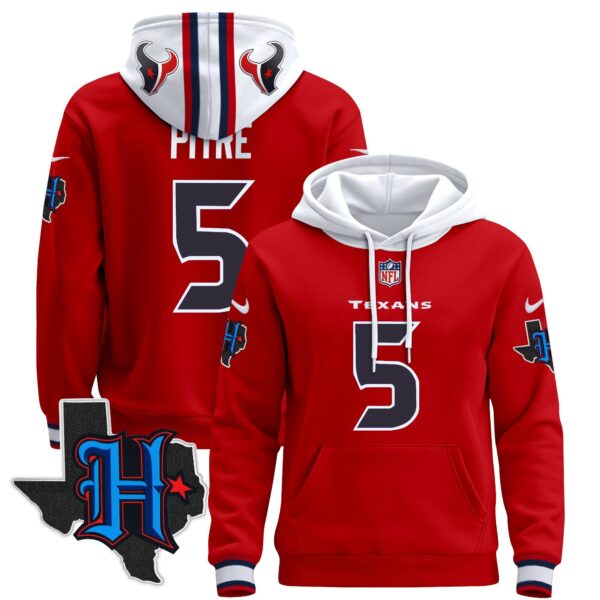 Men's Houston Texans 2024 Pullover Hoodie - All Stitched - Image 26