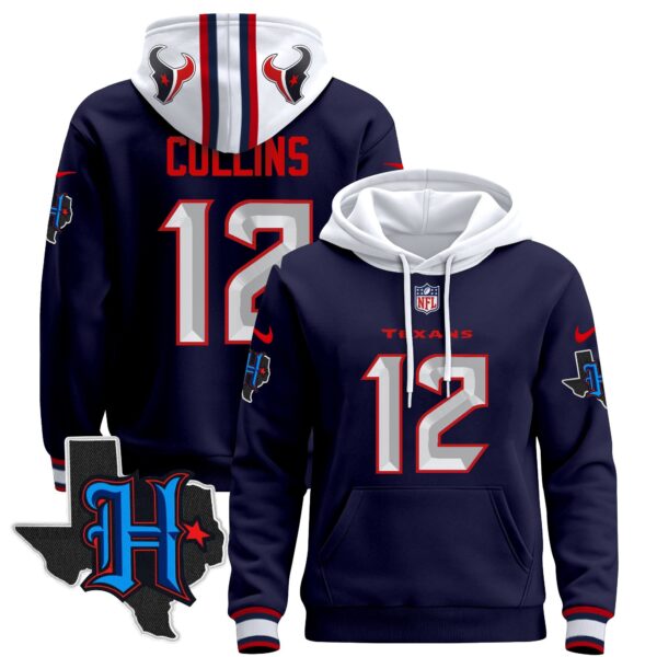 Men's Houston Texans 2024 Pullover Hoodie - All Stitched - Image 18