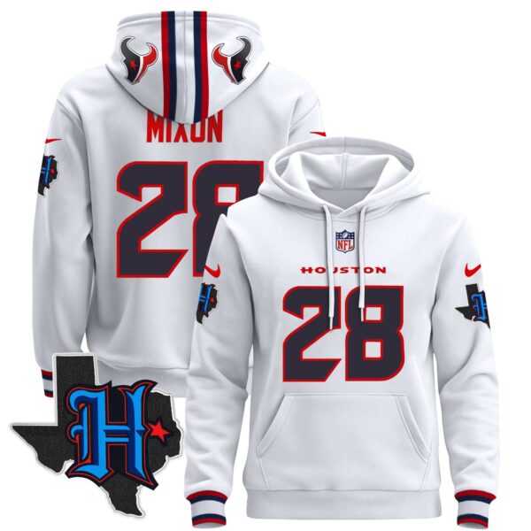 Men's Houston Texans 2024 Pullover Hoodie - All Stitched - Image 30