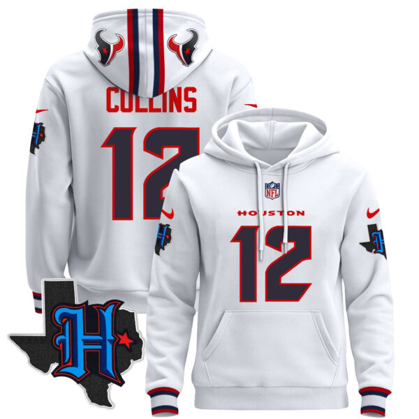 Men's Houston Texans 2024 Pullover Hoodie - All Stitched - Image 36