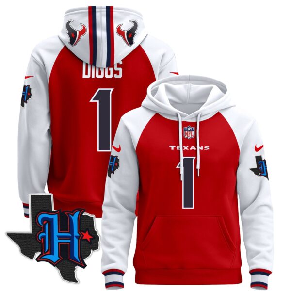 Men's Houston Texans 2024 Pullover Hoodie - All Stitched - Image 47
