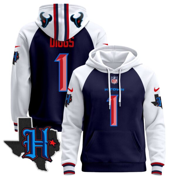 Men's Houston Texans 2024 Pullover Hoodie - All Stitched - Image 38