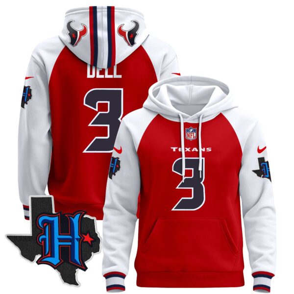 Men's Houston Texans 2024 Pullover Hoodie - All Stitched - Image 49