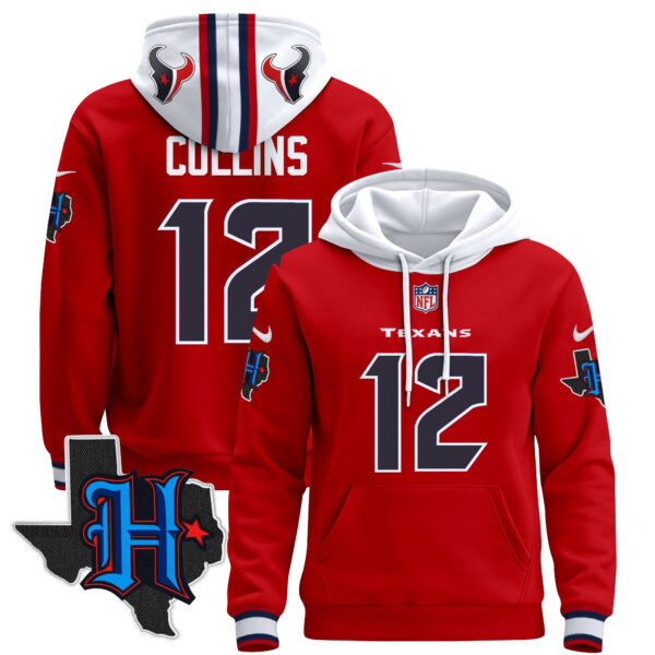 Men's Houston Texans 2024 Pullover Hoodie - All Stitched - Image 27