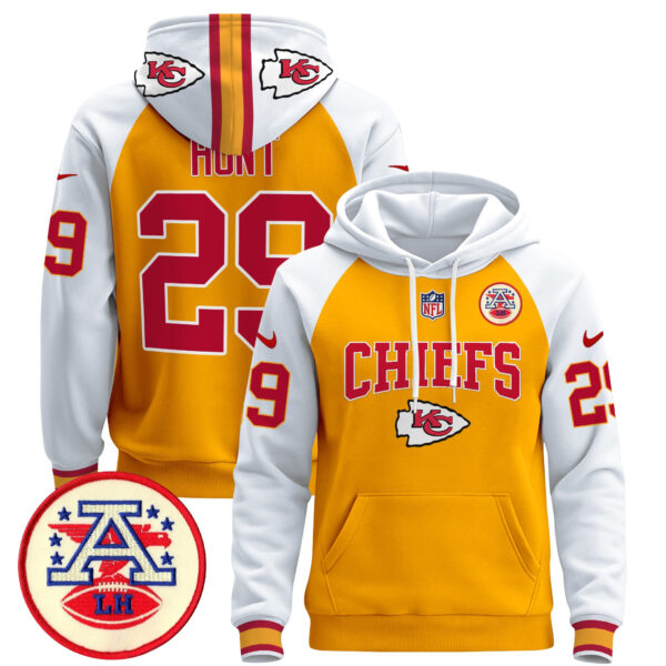Men's Kansas City Chiefs 2024 Pullover Hoodie V2 - All Stitched - Image 44