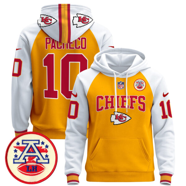 Men's Kansas City Chiefs 2024 Pullover Hoodie V2 - All Stitched - Image 40