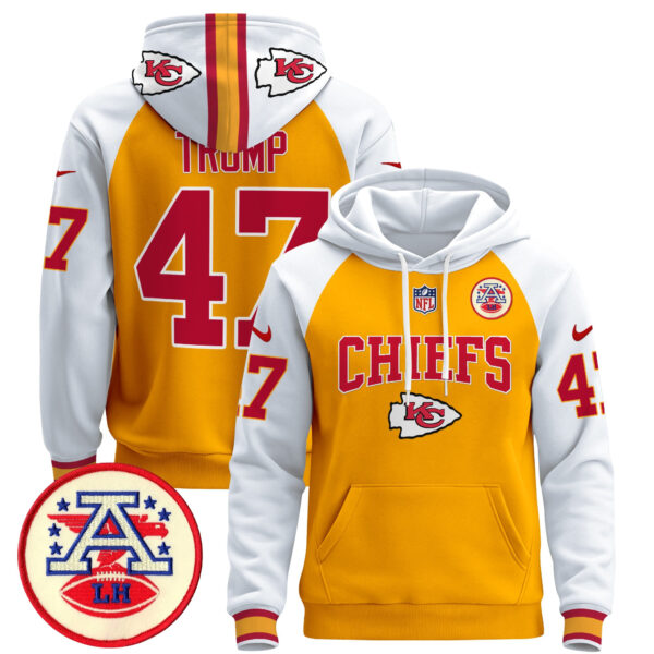 Men's Kansas City Chiefs 2024 Pullover Hoodie V2 - All Stitched - Image 45