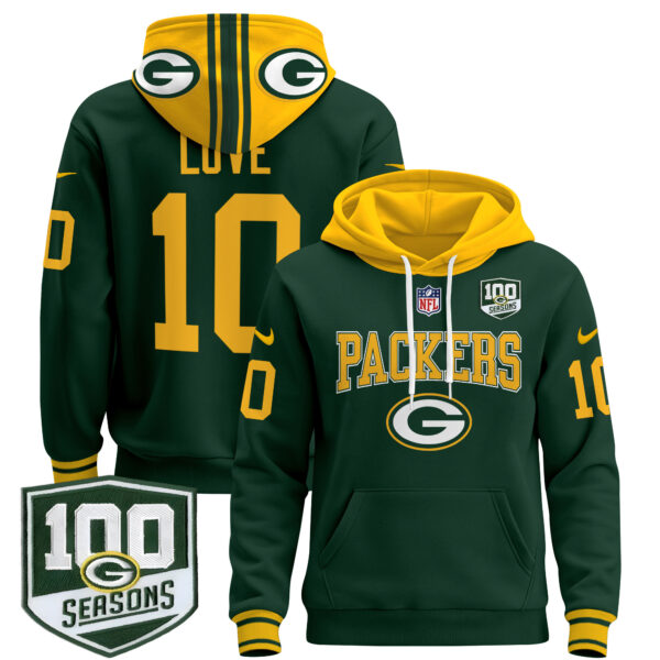 Men's Green Bay Packers 2024 Pullover Hoodie - All Stitched