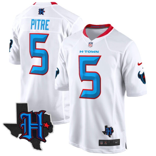 Men's Houston Texans 2024 Texas Patch Game Jersey - All Stitched - Image 53