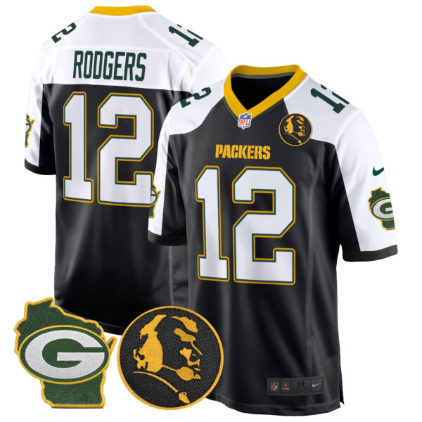Men's Packers John Madden & Home Patch Game Jersey - All Stitched - Image 4