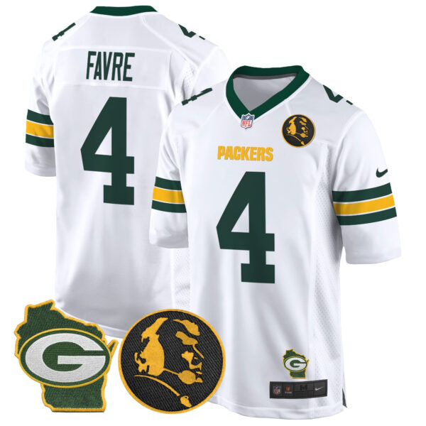 Men's Packers John Madden & Home Patch Game Jersey - All Stitched - Image 29