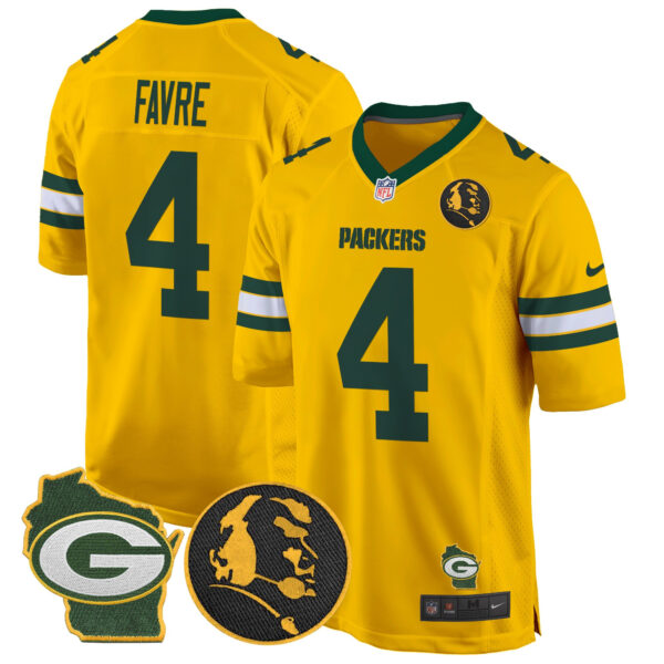 Men's Packers John Madden & Home Patch Game Jersey - All Stitched - Image 45