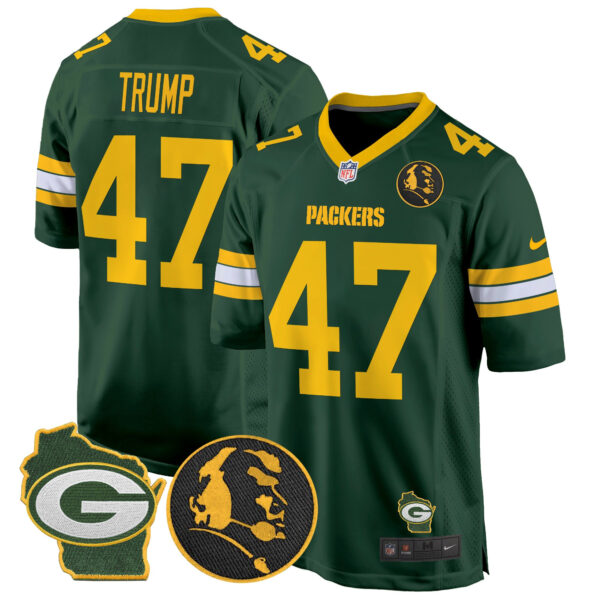 Men's Packers John Madden & Home Patch Game Jersey - All Stitched - Image 24
