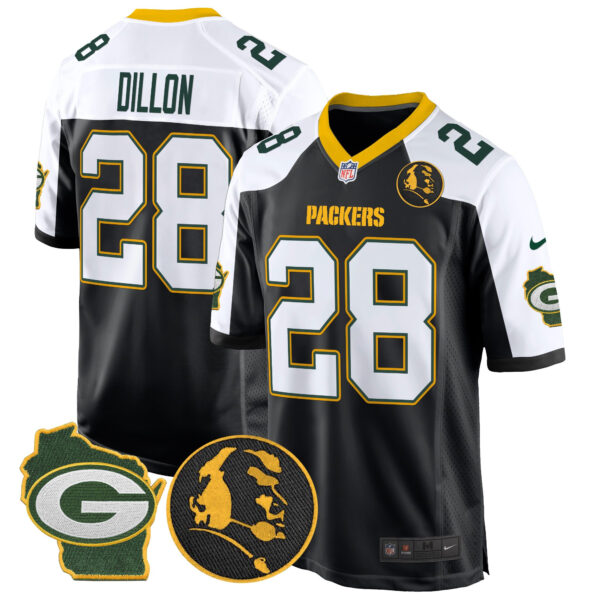 Men's Packers John Madden & Home Patch Game Jersey - All Stitched - Image 2