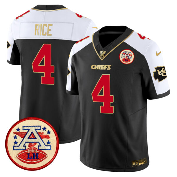 Men's Chiefs 2024 Lamar Hunt Patch Vapor Limited Jersey - All Stitched - Image 7