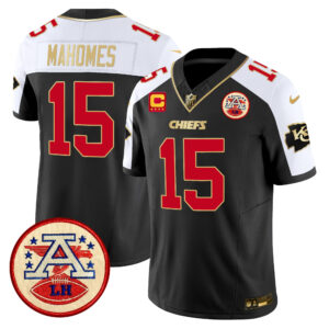 Men's Chiefs 2024 Lamar Hunt Patch Vapor Limited Jersey - All Stitched