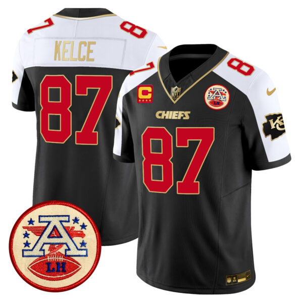 Men's Chiefs 2024 Lamar Hunt Patch Vapor Limited Jersey - All Stitched - Image 2