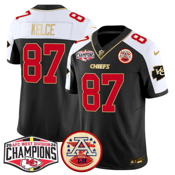 Men's Chiefs 2024 AFC West Division Champions Patch Vapor Limited Jersey - All Stitched - Image 2