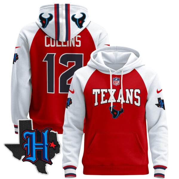 Men's Houston Texans 2024 Pullover Hoodie V3 - All Stitched - Image 69