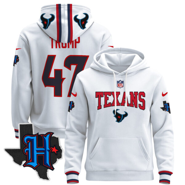 Men's Houston Texans 2024 Pullover Hoodie V3 - All Stitched - Image 50
