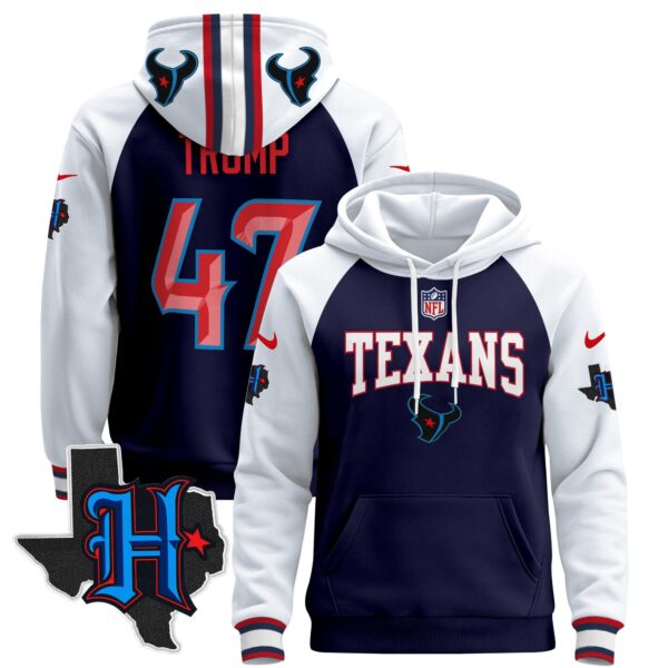 Men's Houston Texans 2024 Pullover Hoodie V3 - All Stitched - Image 60
