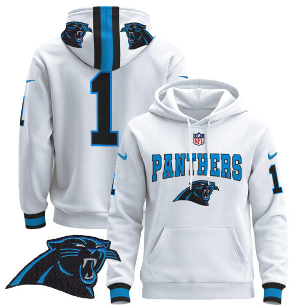 Men's Carolina Panthers 2024 Pullover Hoodie - All Stitched - Image 35
