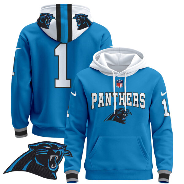Men's Carolina Panthers 2024 Pullover Hoodie - All Stitched - Image 28