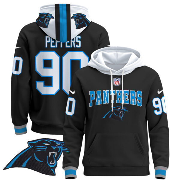 Men's Carolina Panthers 2024 Pullover Hoodie - All Stitched - Image 20