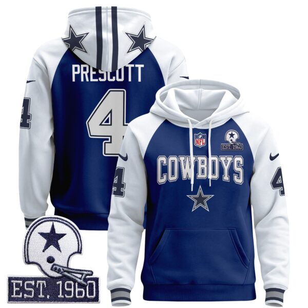 Men's Dallas Cowboys 2024 Pullover Hoodie V2 - All Stitched - Image 11