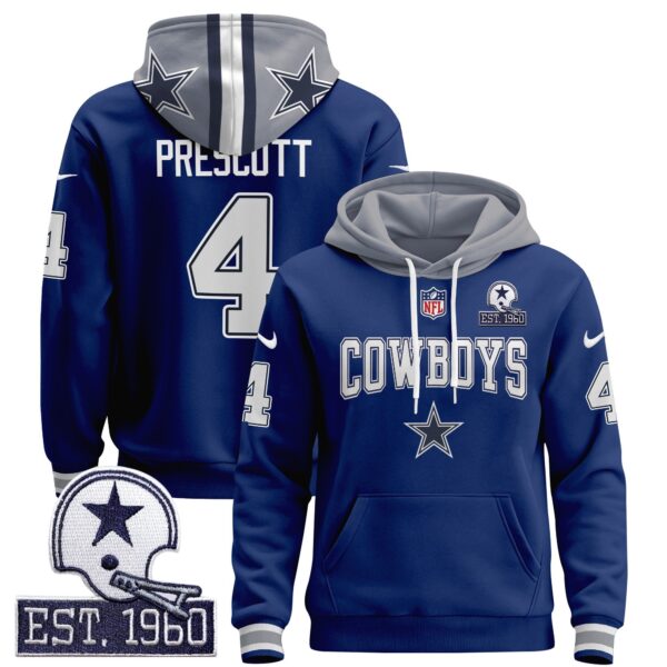 Men's Dallas Cowboys 2024 Pullover Hoodie V2 - All Stitched - Image 29