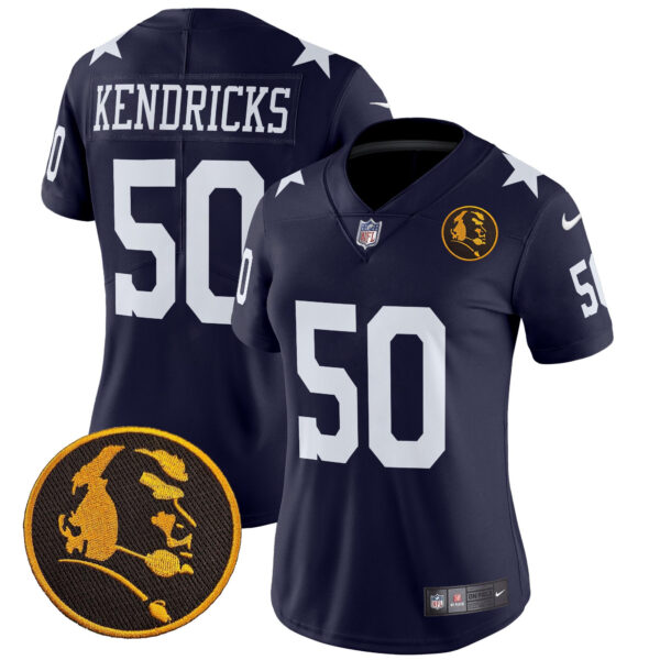 Women's Cowboys Texas & John Madden Patch Vapor Limited Jersey V2 - All Stitched - Image 23