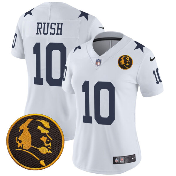 Women's Cowboys Texas & John Madden Patch Vapor Limited Jersey V2 - All Stitched - Image 37