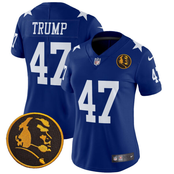 Women's Cowboys Texas & John Madden Patch Vapor Limited Jersey V2 - All Stitched - Image 36