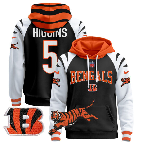 Men's Bengals 2024 Pullover Hoodie V2 - All Stitched - Image 33