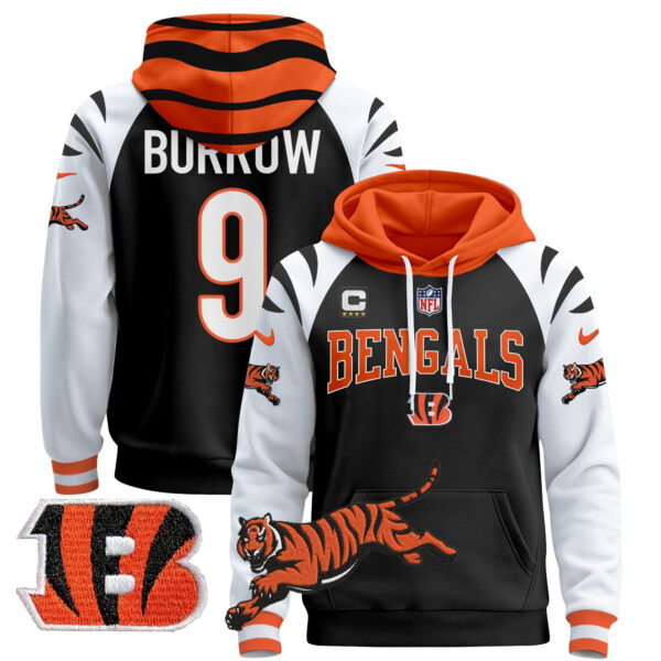 Men's Bengals 2024 Pullover Hoodie V2 - All Stitched - Image 29