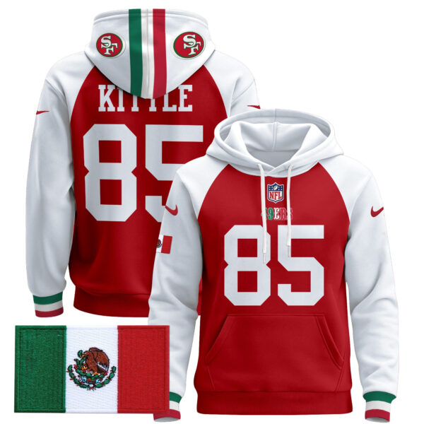 Men's 49ers Mexico 2024 Pullover Hoodie - All Stitched - Image 53